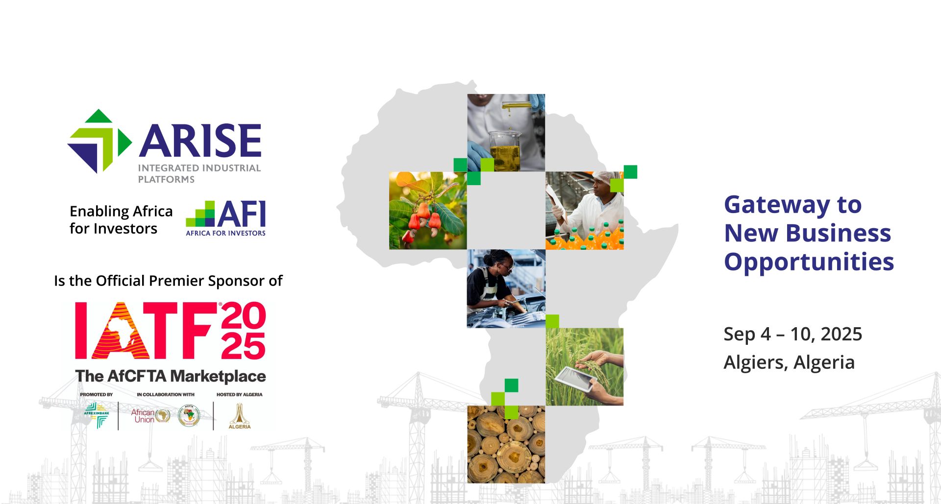 IATF-Intra Africa Trade Fair-Arise IIP-Africa For Investors-Event