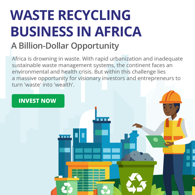 Invest In Waste Recycling Business In Africa