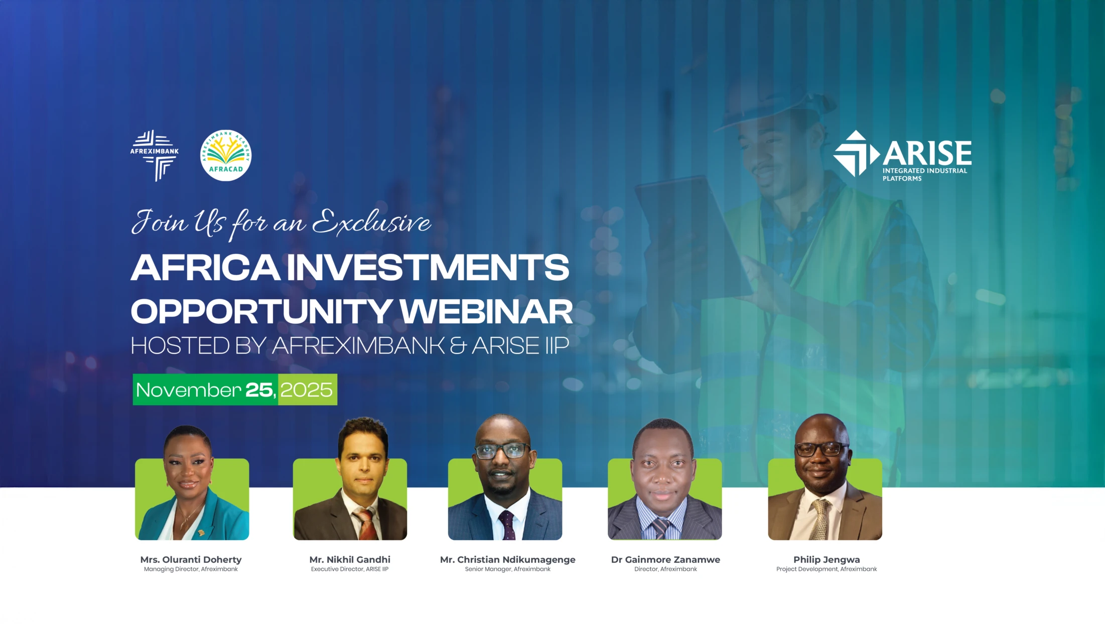 Empowering African Manufacturing through Enhanced Industrial Ecosystems, Africa For investors, Arise IIP