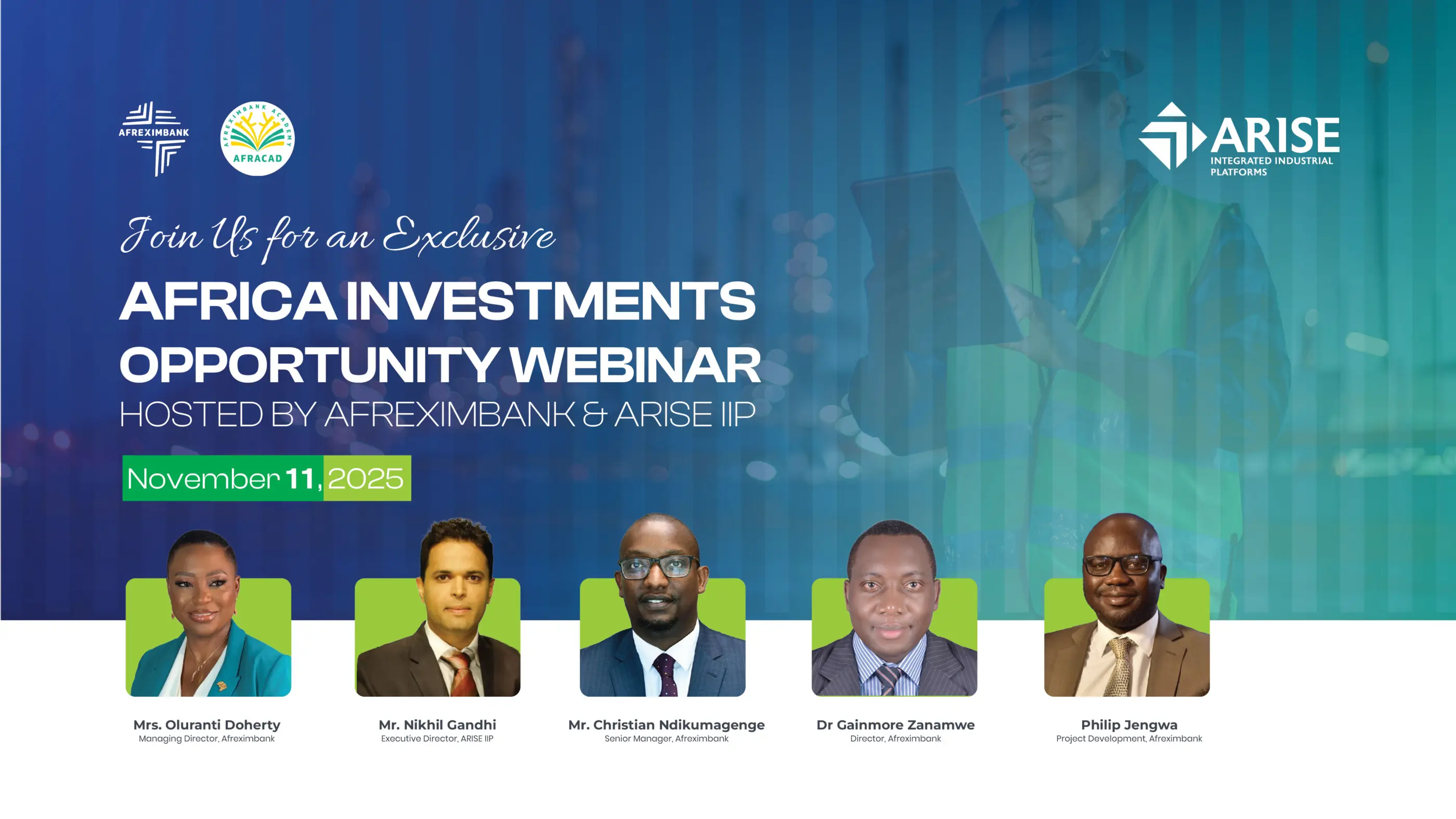 Empowering African Manufacturing through Enhanced Industrial Ecosystems, Africa For investors, Arise IIP