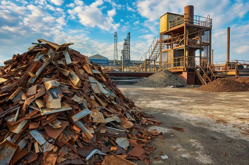 Scrap Metal for Construction Business Opportunity, Metal Recycling By-Product Markets, Africa For Investors