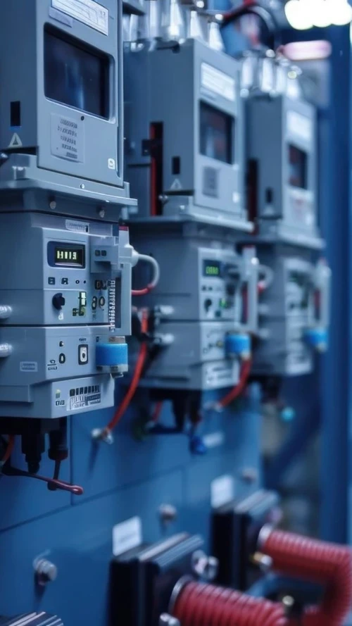 Electrical material in a factory, Switchgear and Electrical Materials business