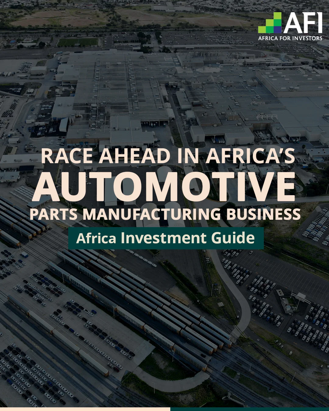 Africa's Automotive Spares & Parts Manufacturing Business- Africa For Investors AFI Arise IIP Infographic
