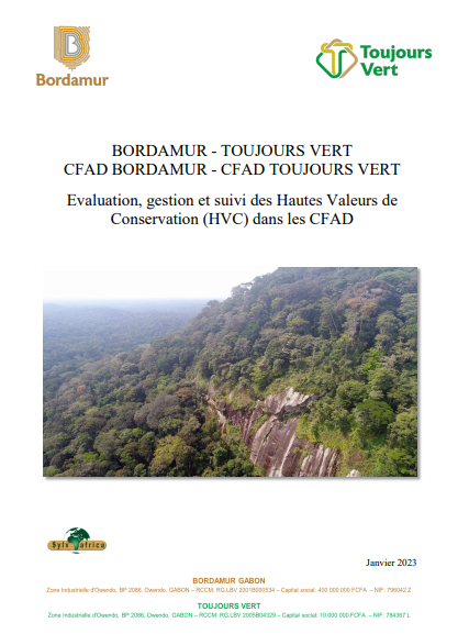 Bordamur High Conservation Value Plan (HCV) report