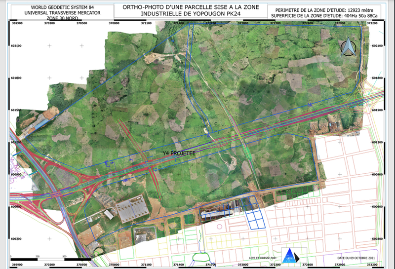 Abidjan Zone Map